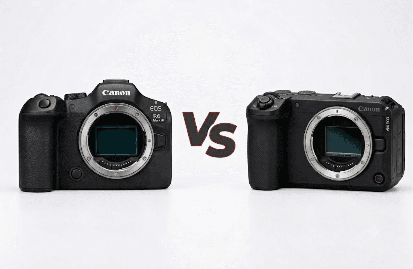 Canon EOS R6 Mark III vs Canon EOS R6 V