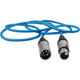 Kondor Blue - Male XLR to Female XLR Audio Cable for Professional Balanced Sound - miniatura 1