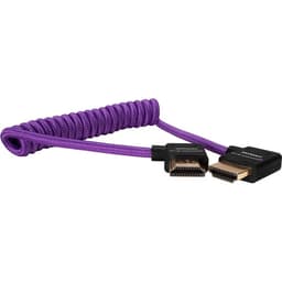 Kondor Blue - GERALD UNDONE angular Full cabo HDMI 30cm-61cm espiralado (Purple) - miniatura 1