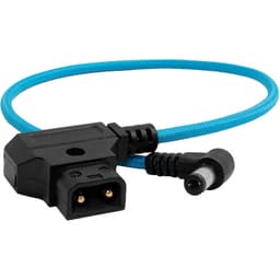 Kondor Blue - 38cm D-Tap to DC angular Straight cabo (5.5 x 2.5mm) (Canon C70/Atomos) (Kondor Blue) - miniatura 1