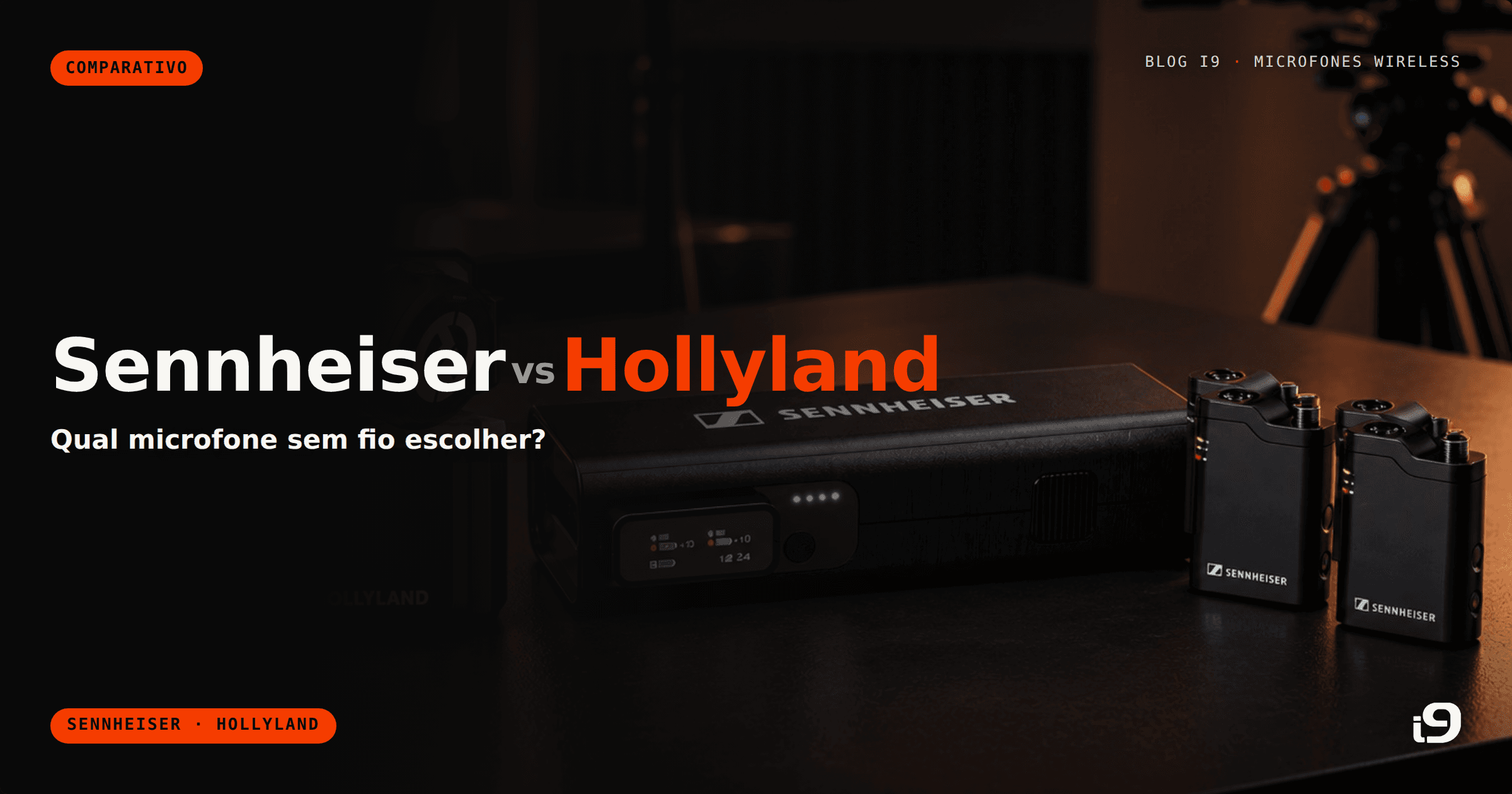 Sennheiser Profile Wireless vs Hollyland Lark M2: qual microfone escolher?