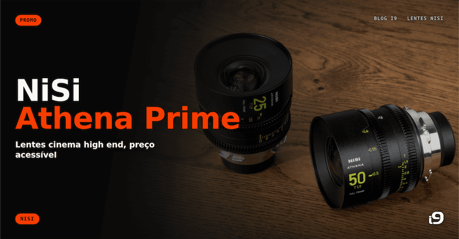 NiSi Athena Prime: lentes de cinema full-frame de alto nível por um investimento mais acessível