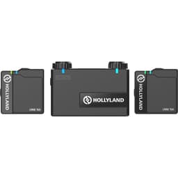 Hollyland LARK 150 - Microfone Sem Fio /Wireless ara Entrevista (2,4 GHz, preto)