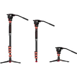 iFootage - Cobra 3 Monopé de fibra de carbono com base de mini tripé - miniatura 4