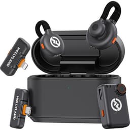 Hollyland - LARK M2S Microfone Wireless Ultimate Combo 2-Person (2.4 GHz, Space Gray) - miniatura 1