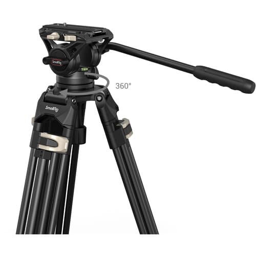 SmallRig - AD-01 Tripé Resistente com Cabeça Fluída