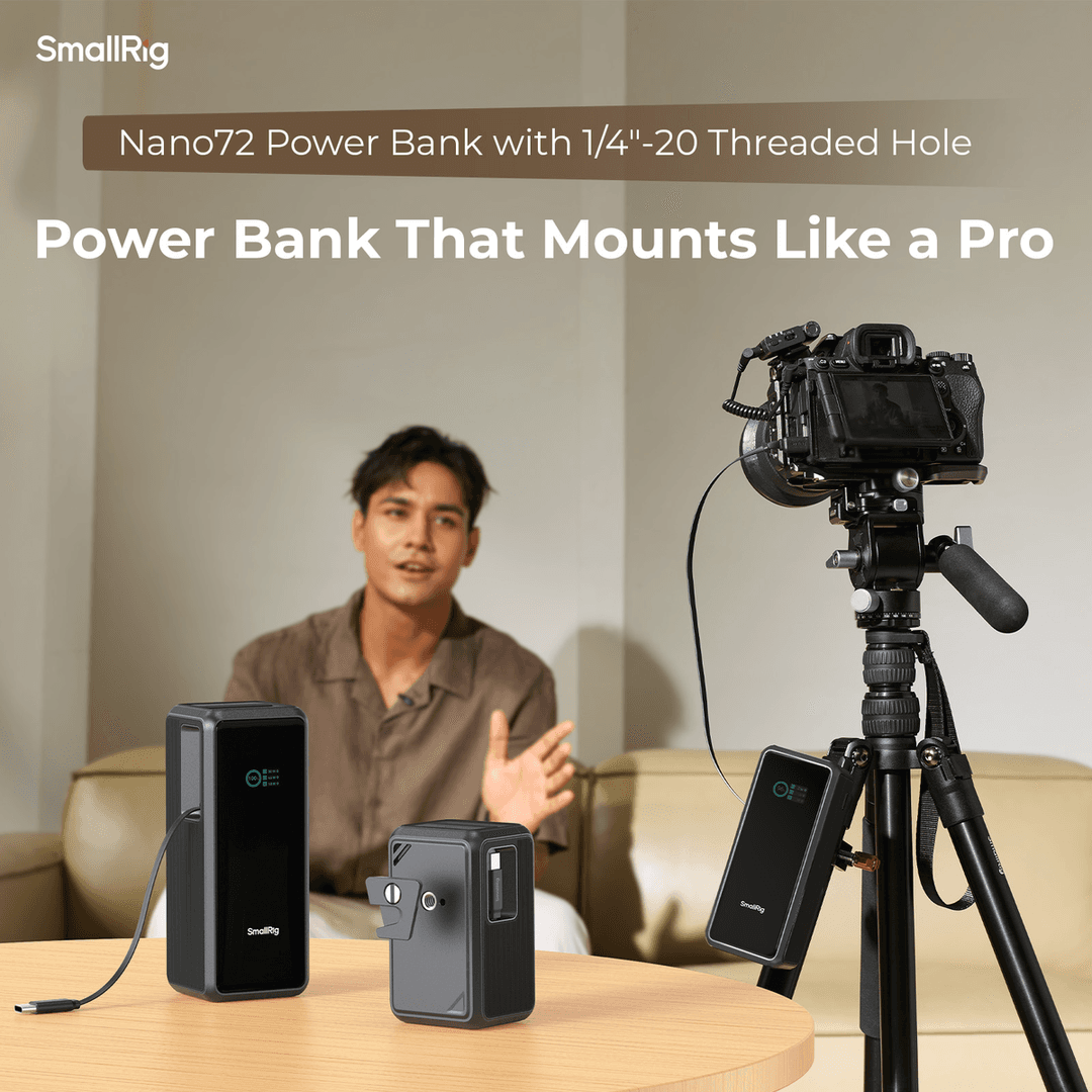SmallRig Nano72 SKU 6108 em ângulo de produto oficial