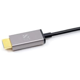 ZILR - Cabo HDMI de Fibra Óptica com Alta Velocidade 4K e Ethernet (10 metros)