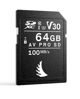 Angelbird - Cartão de Memória de 64GB AV PRO SD V30 UHS-I SDXC