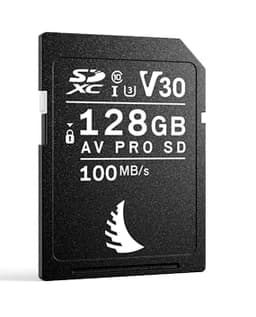 Angelbird - Cartão de Memória de 128GB AV PRO SD V30 SDXC (UHS-I)