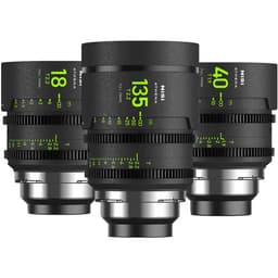 NiSi Athena Prime - Kit Complementar de 3 lentes T2.2/1.9 Full-Frame (PL Mount)