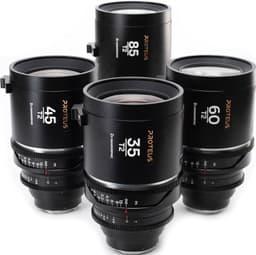 Laowa - Kit de 4 lentes anamórficas Proteus 2X ARRI PL/EF (Flare, Silver)