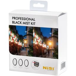 Nisi - Kit de filtro profissional 82mm Black Mist 1/2, 1/4 e 1/8 com estojo