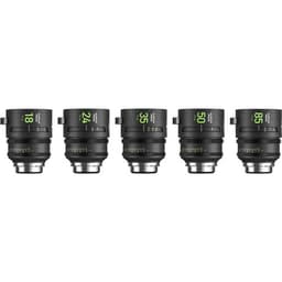 NiSi AUREUS PRIME - Kit 5 Lentes T1.4 Cinema (ARRI PL)